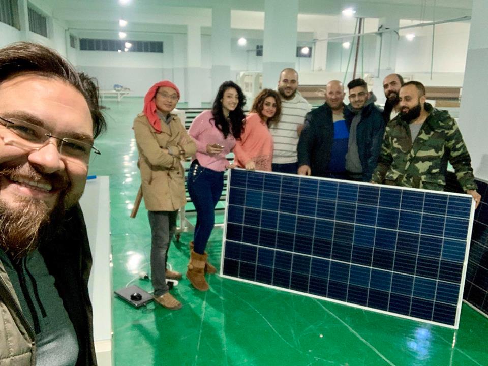 60MW full automatic solar panel production line in Hassia Homs Syria 