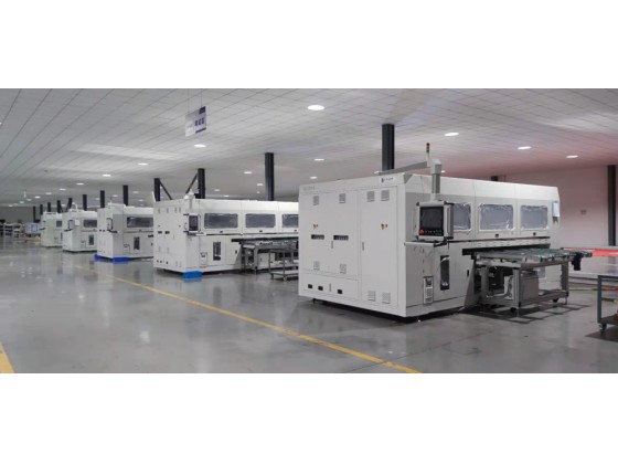 156-210 Mbb 50-60s/Panel Auto Solar Cell String Bussing Machine