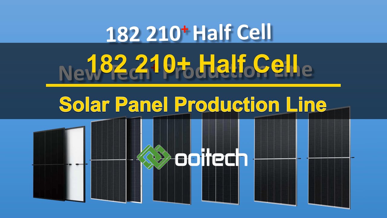 [4K] Solar Panel Manufacturing Process MBB Half Cell
